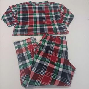 Joyspun Sz XL 16-18 Women's Plaid Pajama Set - Red, Green, and Black
